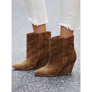 Free People Up All Night Wedge Booties